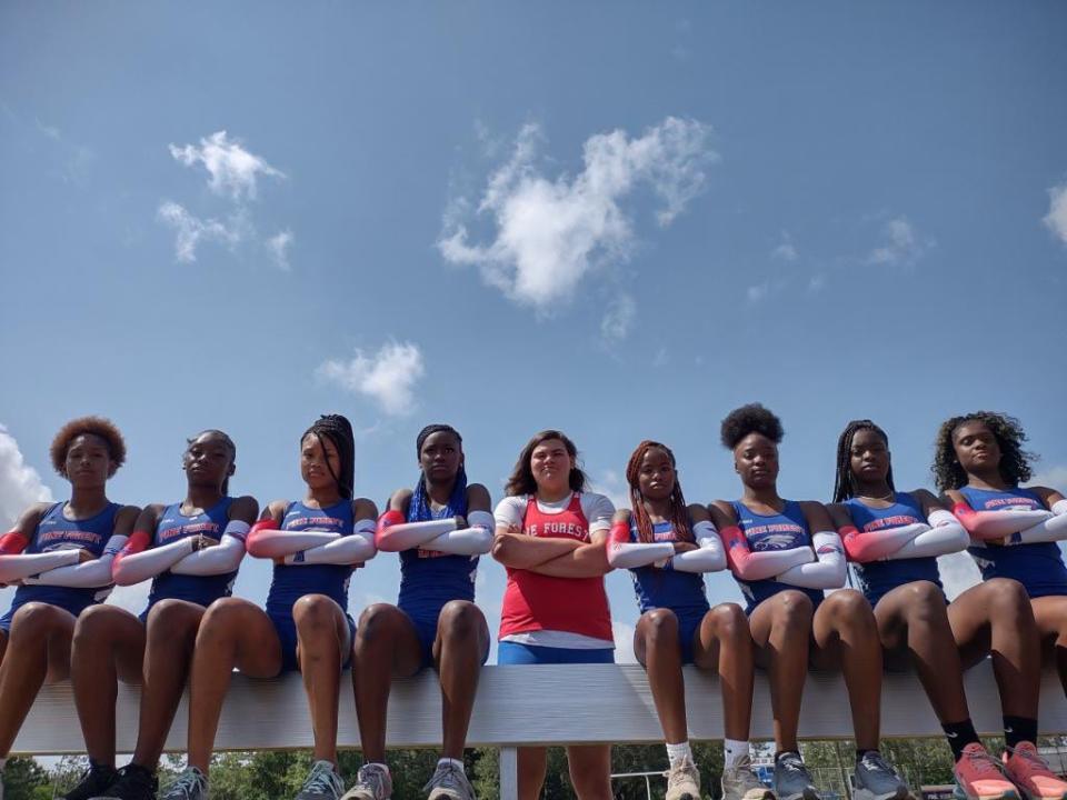 The Pine Forest girls track and field team is set for the state championship meet in Gainesville this weekend.