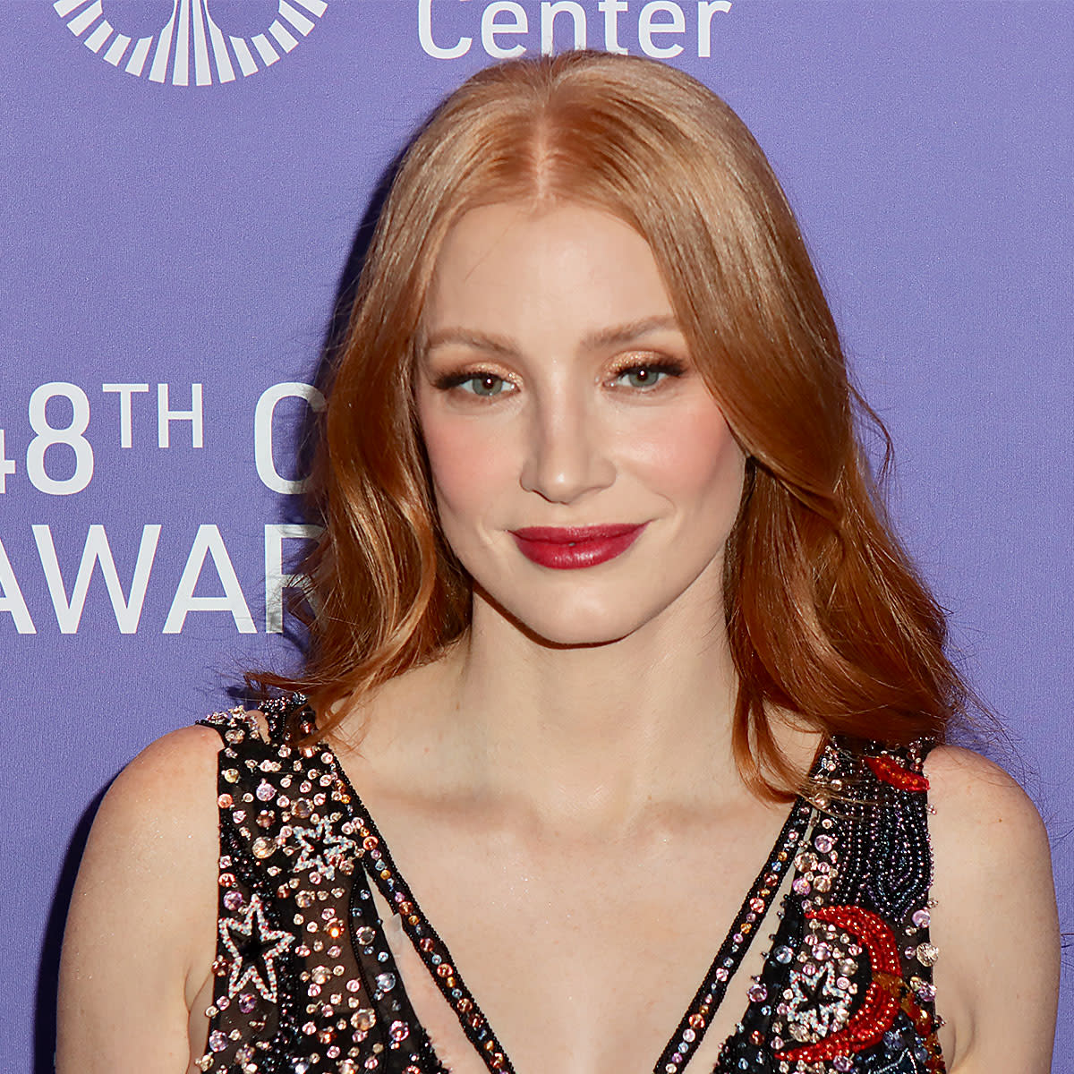 Jessica Chastain at the 2023 Chaplin Award Gala