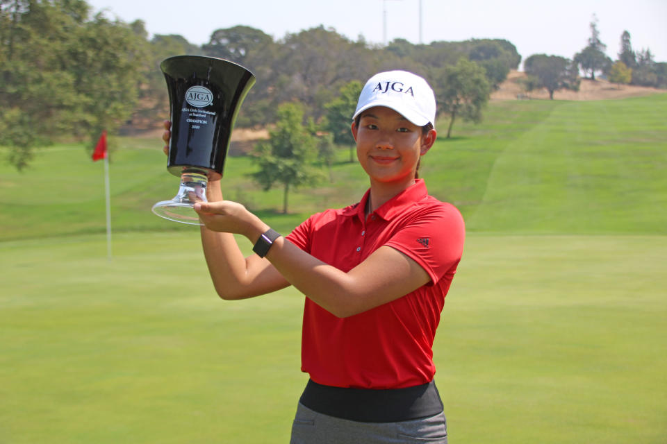 Xin (Cindy) Kou - Awards Ceremony - AJGA Girls Invitational at Stanford (23)