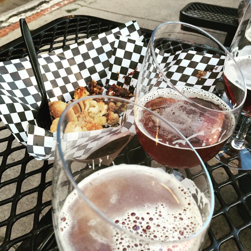 alcohol and bar snacks in denver