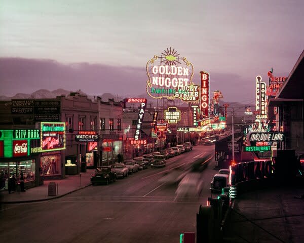 1940s Fremont Street in Las Vegas