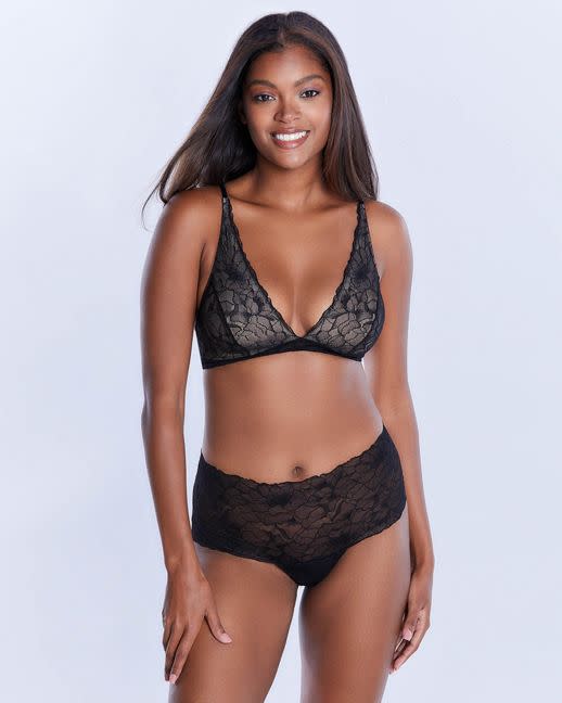This lingerie line offers chic nude underwear for dark skin tones - Yahoo  Sports