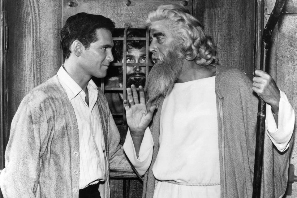 THE TWILIGHT ZONE, H.M.Wynant, Robin Hughes, John Carradine, 'The Howling Man' (Season 2, aired November 4, 1960), 1959-64