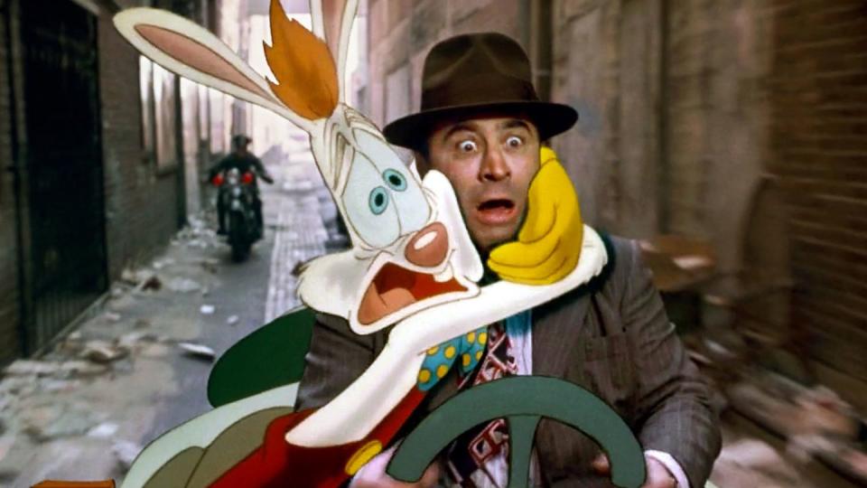 a scene from who framed roger rabbit, a good housekeeping pick for best kids movies