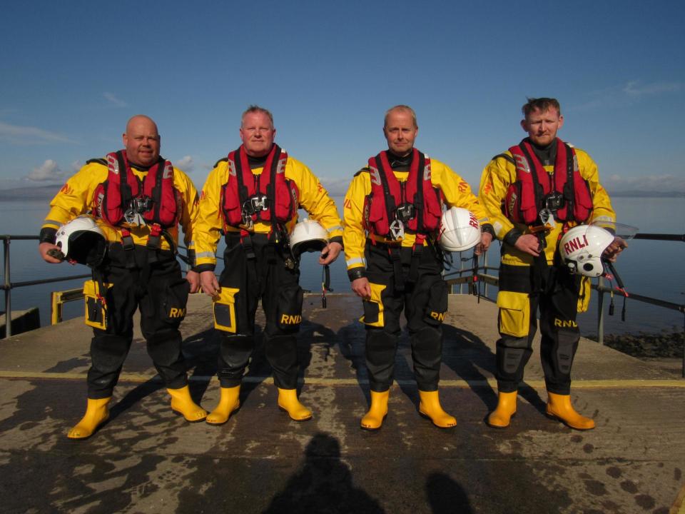 Ready for action: the volunteers of RNLI Silloth Lifeboat Station: Blast! Films Ltd