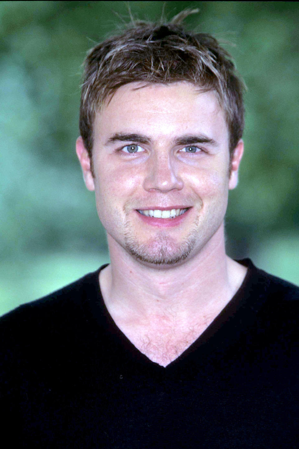 Gary Barlow during Party in the Park Line Up Announcements - June 1, 1999 at Hyde Park in London, Great Britain. (Photo by Fred Duval/FilmMagic)