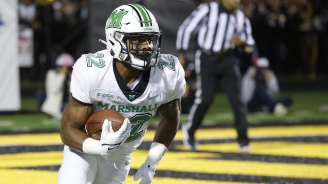 Marshall RB Rasheen Ali, who led nation in rushing touchdowns last year,  away from team indefinitely 