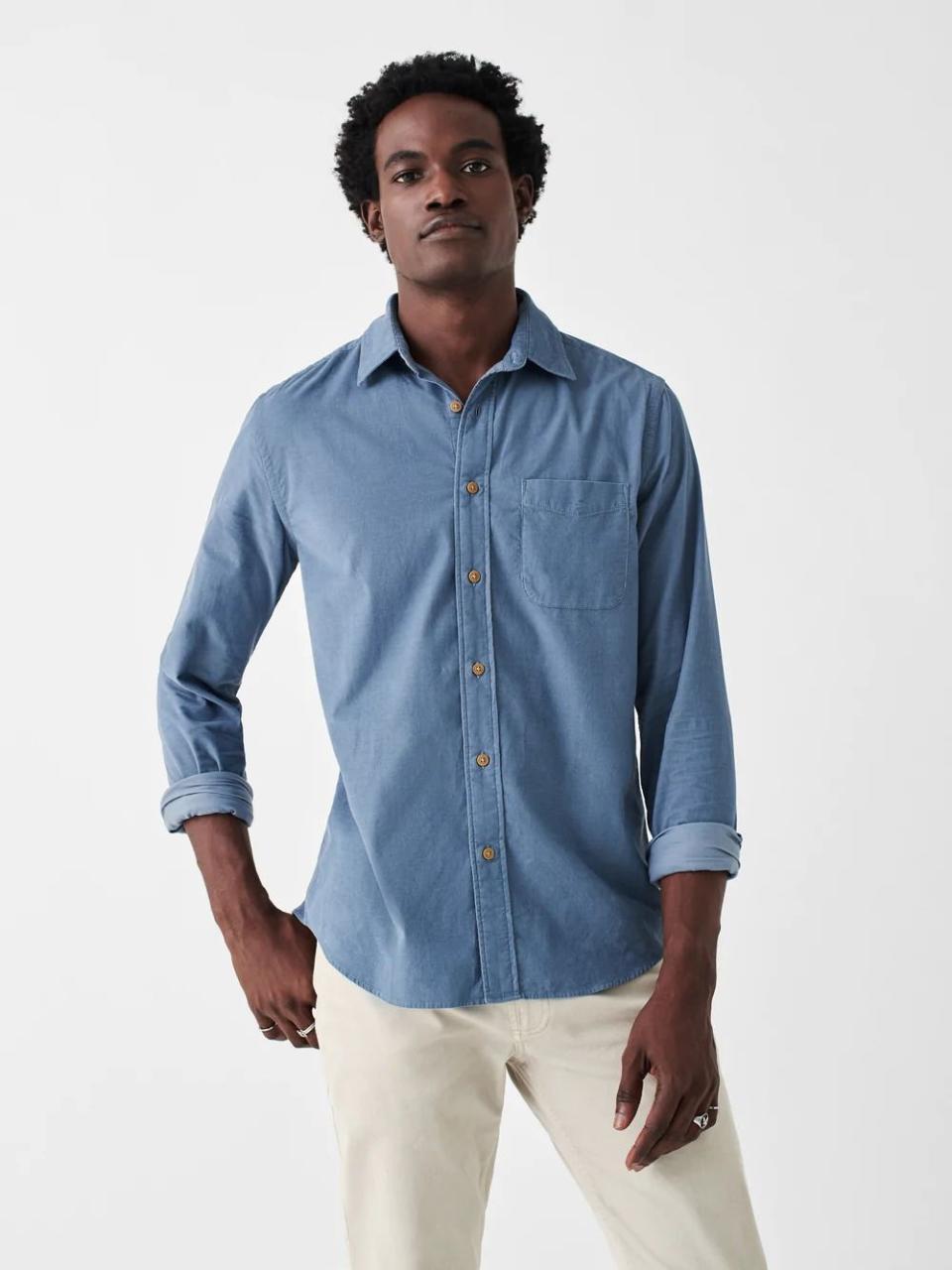 Stretch Corduroy Shirt