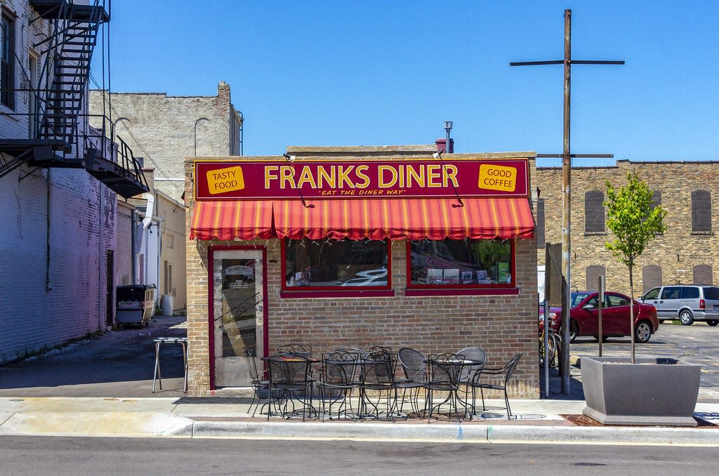 Franks Diner has been a Kenosha institution for breakfast and lunch since 1926.