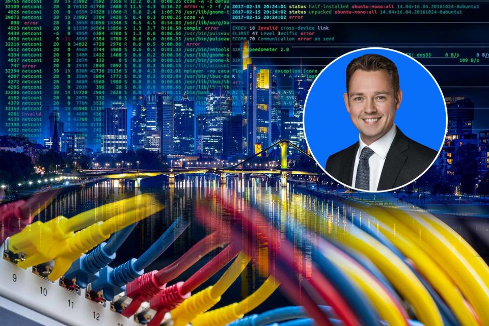 Deutschland kann in Sachen Cyber-Abwehr von der Ukraine lernen, schreibt Jonas Rahe, IT-Experte und Geschäftsführer bei Cisco Deutschland. - Copyright: picture alliance/Jochen Tack 