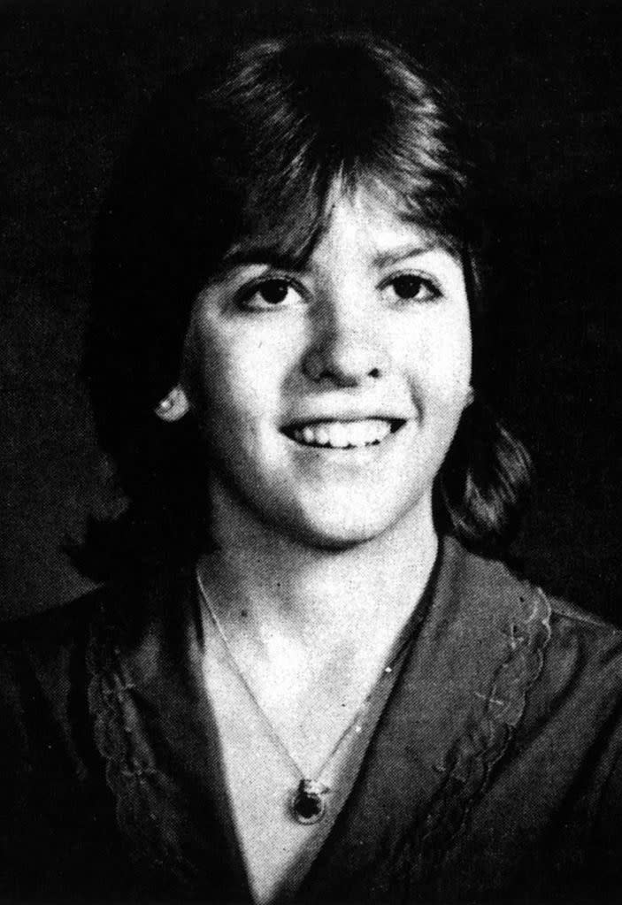 Former Va Hospital Nurse Kristen Gilbert In An Undated Yearbook