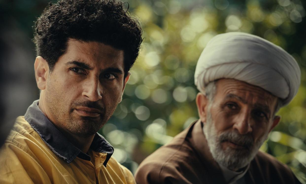 <span>Osamah Sami as Isa and Kamel El Basha as Sheikh Mohammad in House of Gods.</span><span>Photograph: ABC</span>