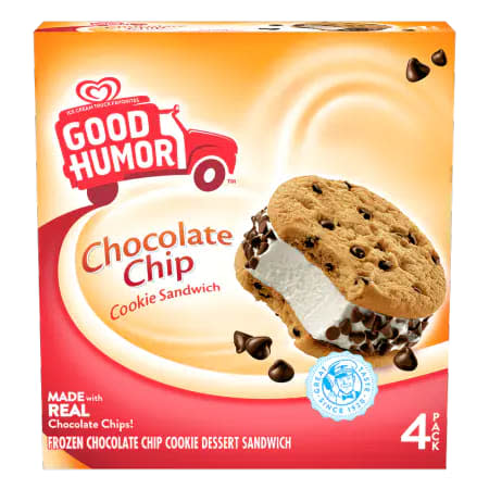 Good Humor's Chocolate Chip Cookie Sandwich (Good Humor)