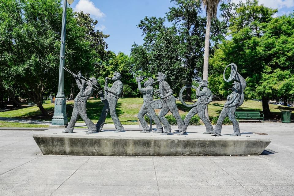 Congo Square in Armstrong Park, New Orleans, Louisiana