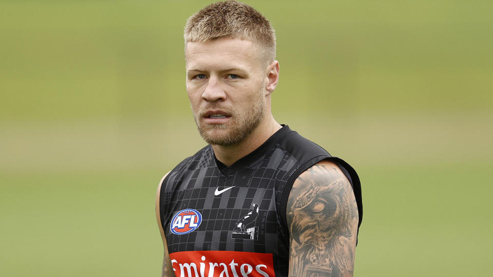 Jordan de Goey says he was diagnosed with ADHD late last year, and is continuing to learn to live with the condition. (Photo by Darrian Traynor/Getty Images)