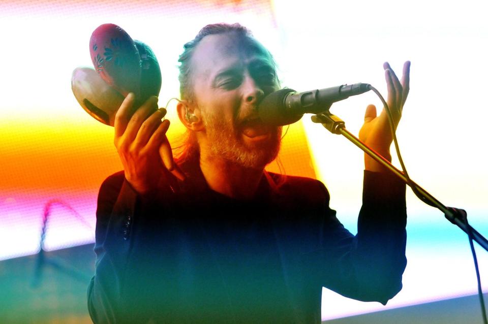 On the road: Radiohead's Thom Yorke announces solo show: Getty Images