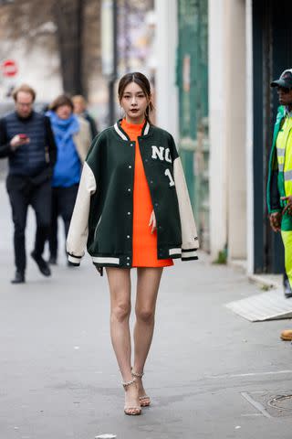 13 Ways to Wear a Varsity Jacket This Fall