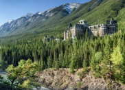 The Banff Springs Hotel is a former railroad hotel of the Canadian Pacific Railway in the Banff National Park in Canada. Now known as Canada’s “Castle in the Rockies”, the luxury mountain resort is said to be haunted by the spirits of two women. According to the legend, a man murdered his wife and daughter in room 873. After this terrible event, the door was walled up, but the spirits of the mother and daughter are still haunting the corridor and the clients can hear screams in the corridors. Photo: <a href="https://www.expedia.com.au/Banff-Hotels-Fairmont-Banff-Springs.h13652.Hotel-Information" rel="nofollow noopener" target="_blank" data-ylk="slk:Expedia;elm:context_link;itc:0;sec:content-canvas" class="link ">Expedia</a>