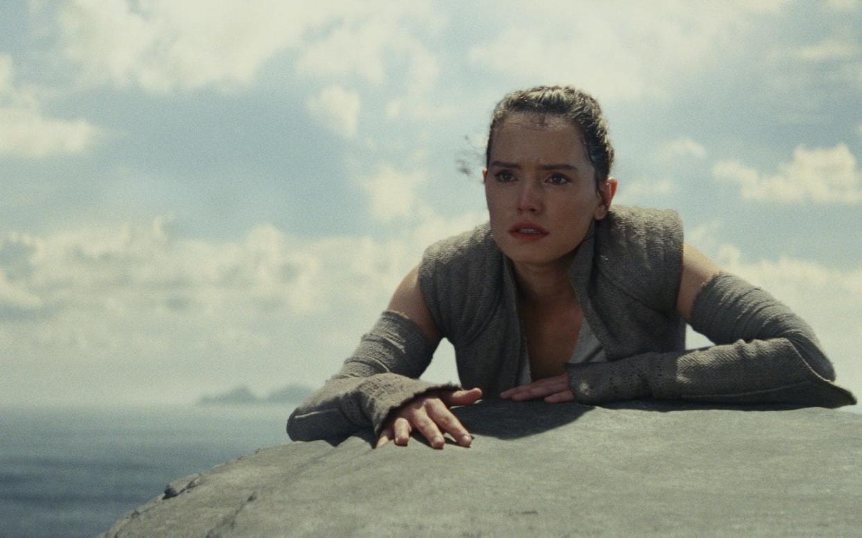 Daisy Ridley as Rey in The Last Jedi - null