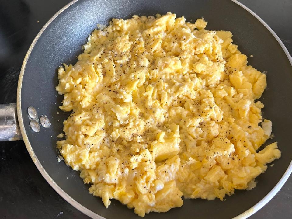 Ina Garten's cacio e pepe eggs