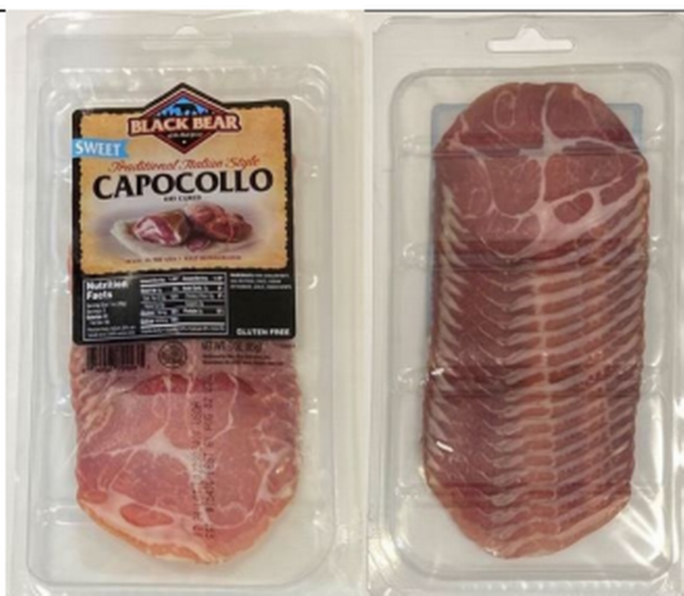 Black Bear Capocollo USDA