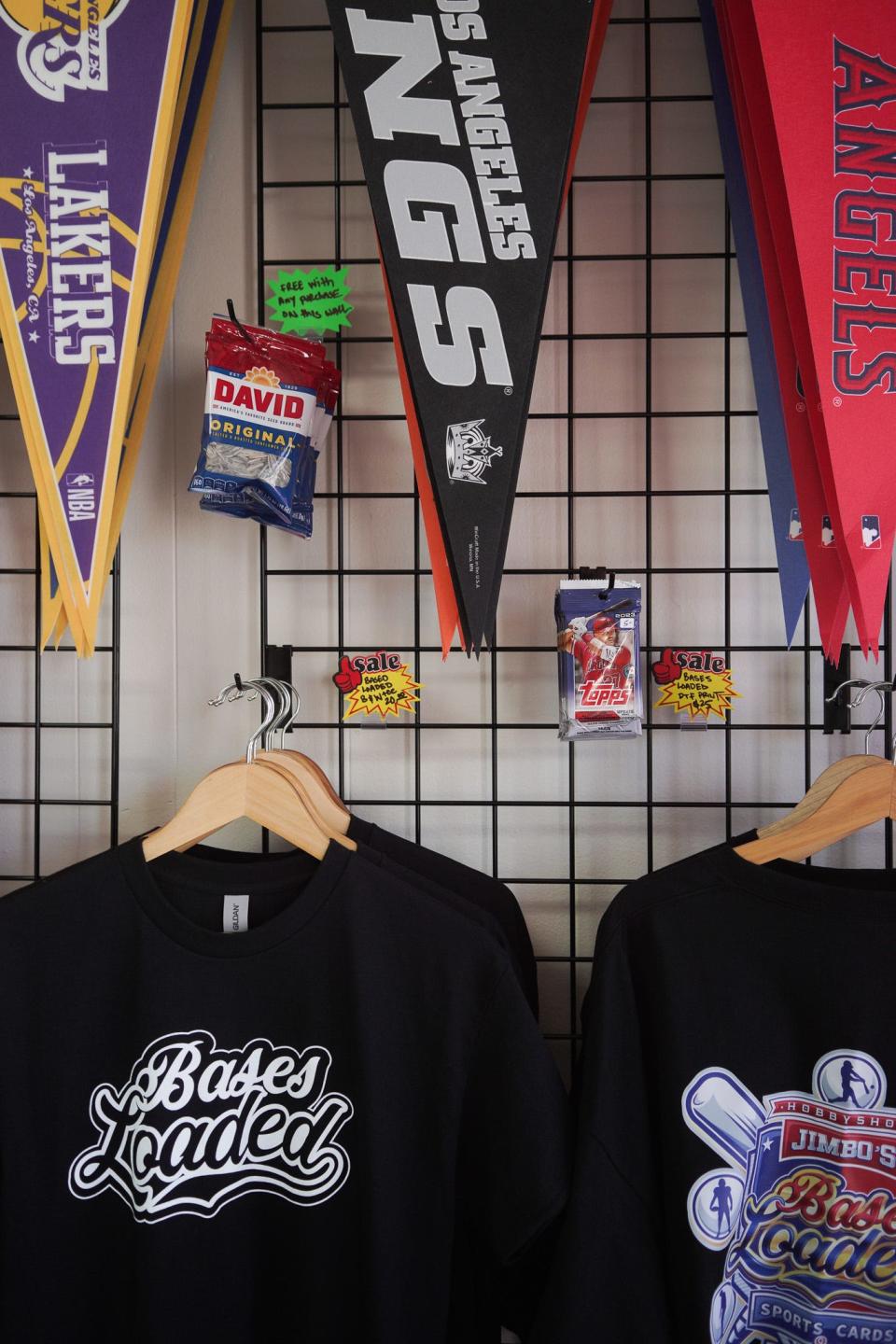 Jimbo's Bases Loaded is pictured on Wednesday, May 1, 2024 bringing the first sports card and memorabilia shop to Apple Valley for the first time in about three decades. The shop is located at 18835 Highway 18 in Apple Valley.