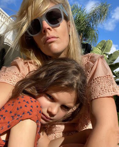 <p>Busy Phillips Instagram</p> Busy Philipps with her daughter Cricket