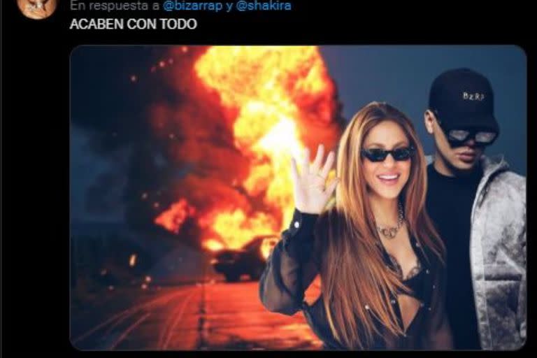 Shakira explotó contra Piqué en el tema con Bizarrap y los memes en las redes fueron furor