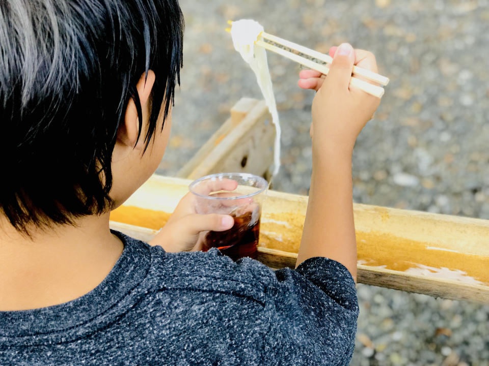 そうめん流し