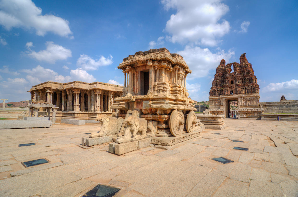 Die historische Stätte Hampi in Indien gehört seit 1986 zum UNESCO-Weltkulturerbe. (Bild: Getty Images)