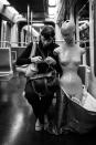 Matthew Herring took this photo late at night on the Parisian Metro. The image was the winner in the Urban category (Matthew Herring)