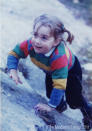 Kate, aged three and a half, on a family holiday in the Lake District, UK. Picture by: The Middleton Family / Splash News