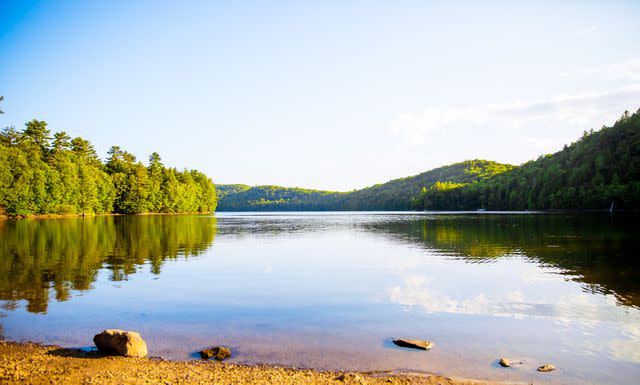 Stock image of a lake