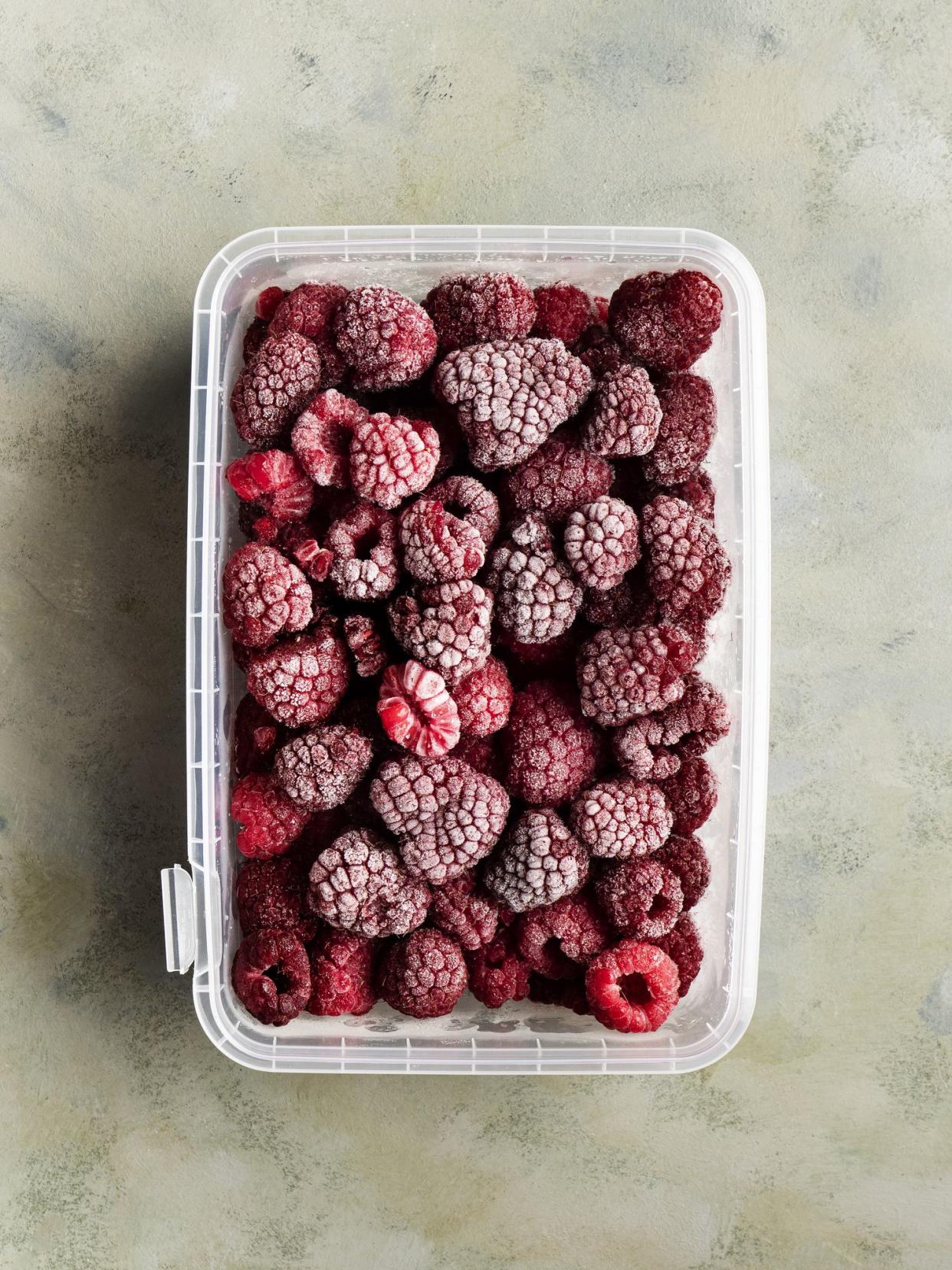 Frozen, Fruit, Raspberry, Berry Fruit, Berry, Box - Container, Frozen Food, framboise, food and drink