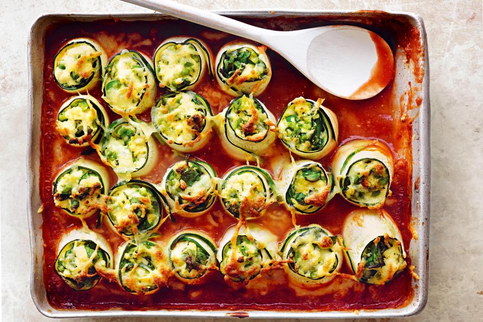 Ricotta and Zucchini Cannelloni