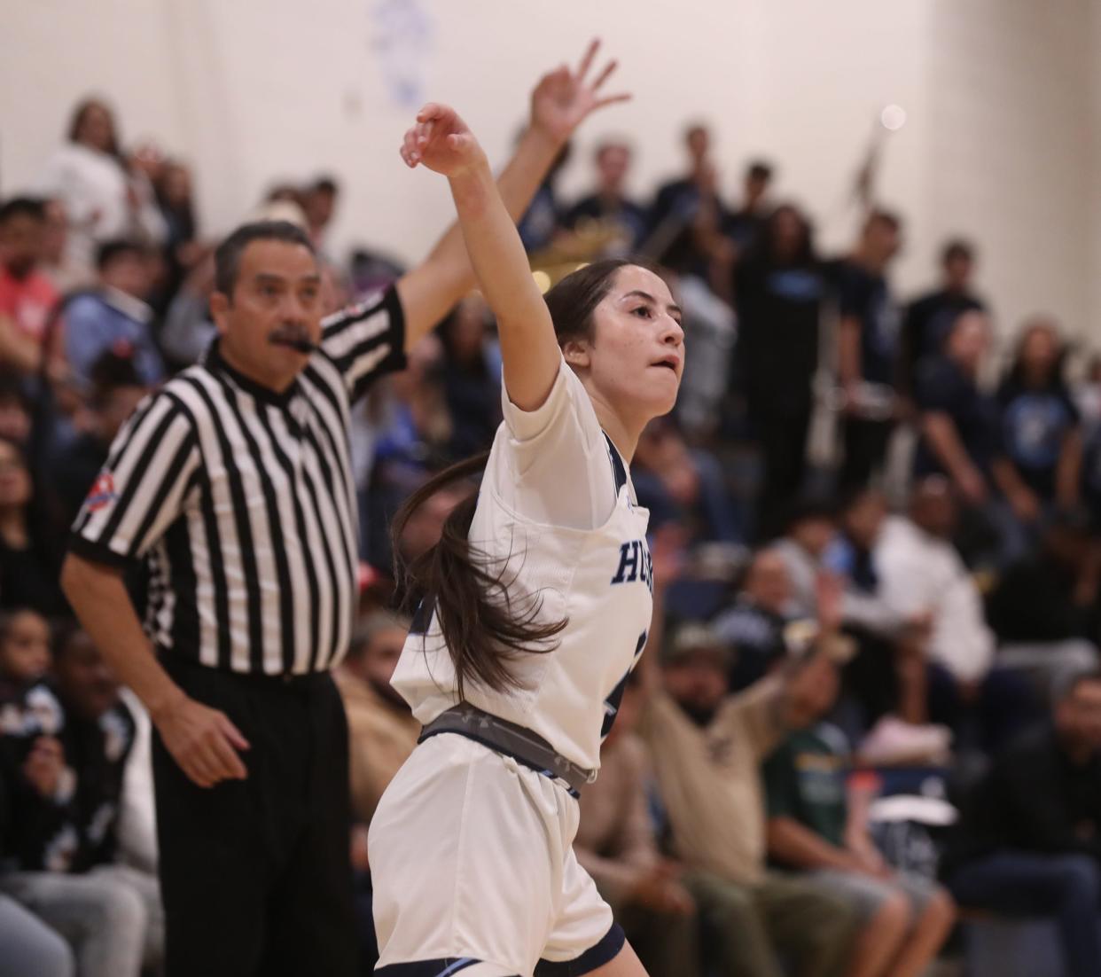 Chapin High School, in white uniform, came back from behind in the second half to beat Burges High School at Chapin High School.