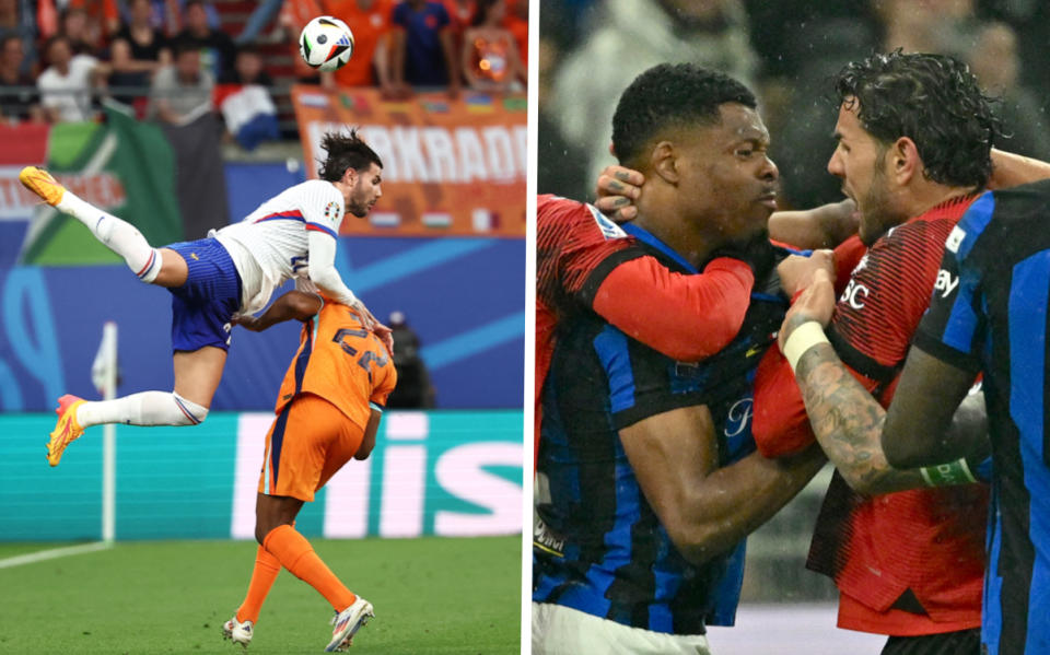 CM: Red cards and dinners – Theo and Dumfries renew battle in Netherlands-France
