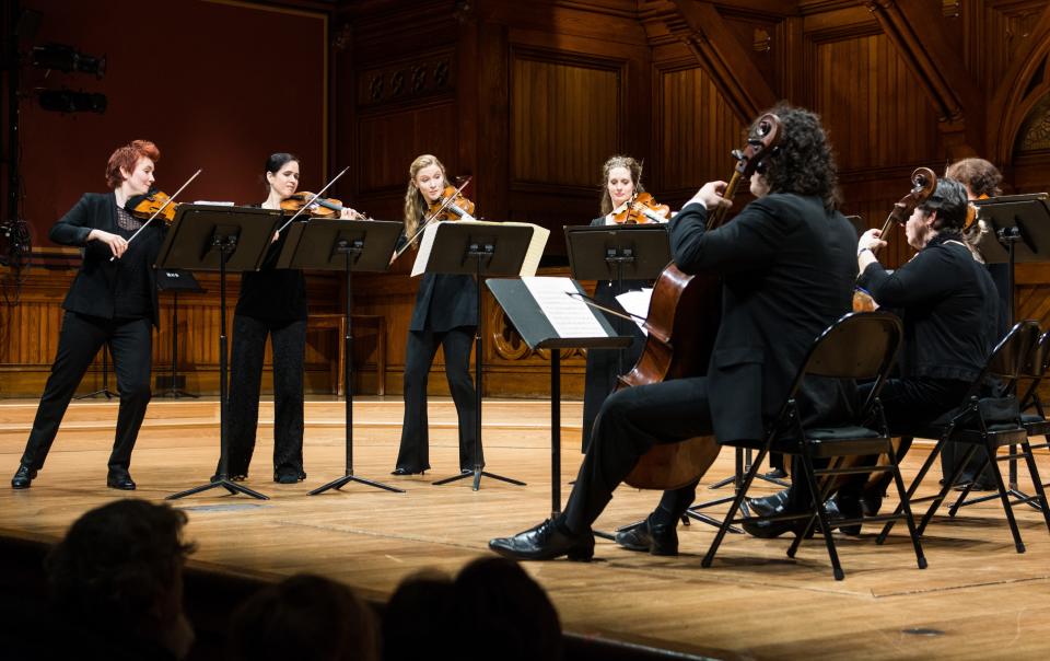 Boston’s Grammy-winning Handel and Haydn Society will perform all six of Bach's  Brandenburg Concertos Feb. 18 in Mechanics Hall. The concert is presented by Music Worcester.