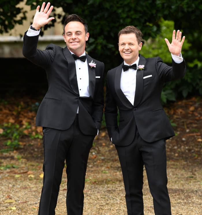 Boda de Anthony McPartlin y Anne-Marie Corbett