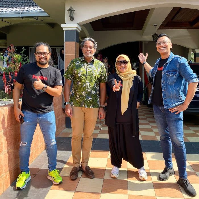 The four members of the Bekpes Hot slot; Johan, KJ, Fara and AG