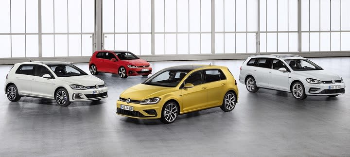 2018 Volkswagen Golf family photo