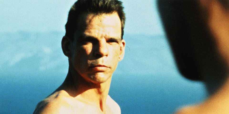 <p>Denis Lavant as Galoup in the 1999 Claire Denis film <em>Beau Travail</em></p> 