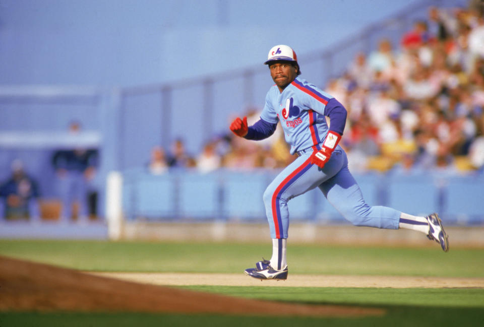 <b>Tim Raines</b><br> <br>Bill James famously said that you could split Rickey Henderson's stats in two and still get two Hall of Famers. Well, Raines had better numbers than half-a-Rickey and he's still not in the Hall of Fame as he appears on the ballot for the sixth time. He does have a lot of Internet-based support behind him, though, and it's hard to believe a Bert Blyleven-style push won't eventually get him in. Just not this year. – KK <br> <br><i>BLS vote: Yes<br> Will he get in this year: No<br> BBTF projection: 61.9 percent</i><br> <br>(Getty Images)