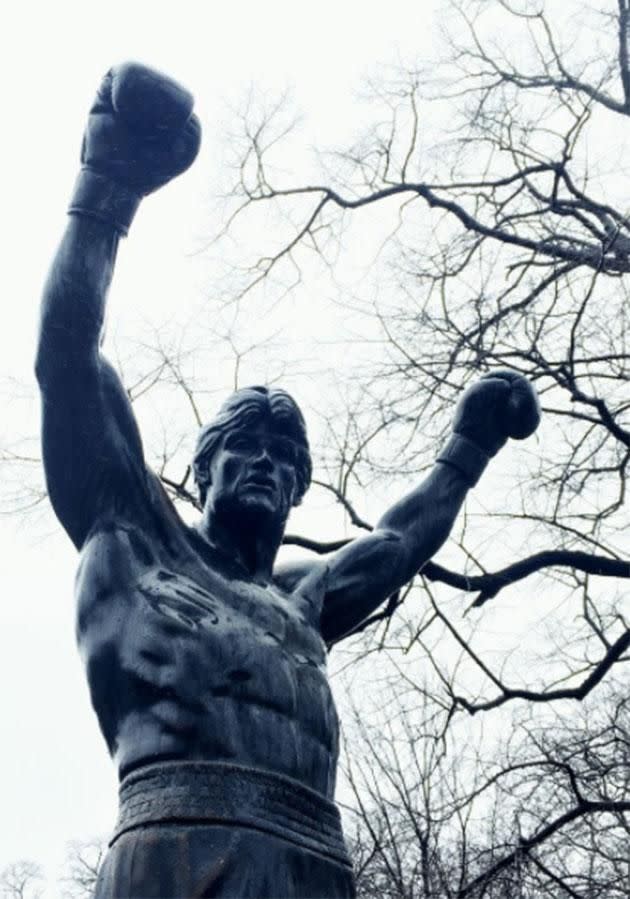 The very Intsagrammable Rocky Statue. Photo: Instagram