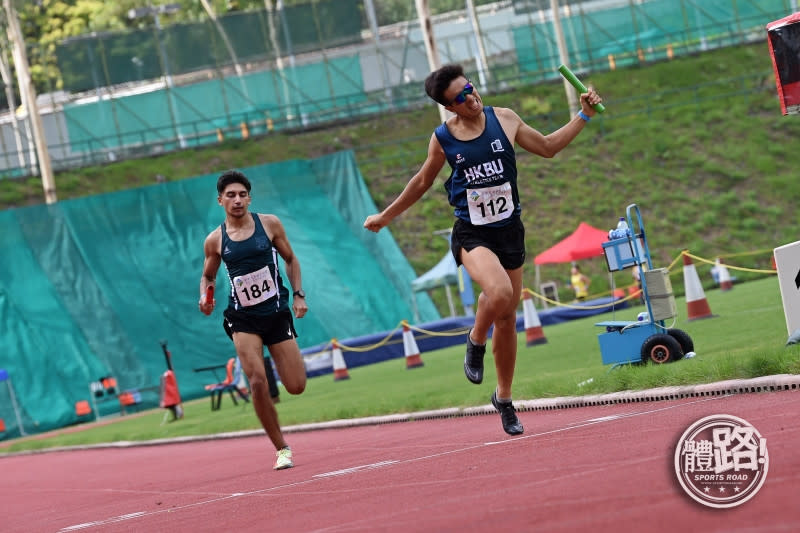 男子4×400米由浸大封王。