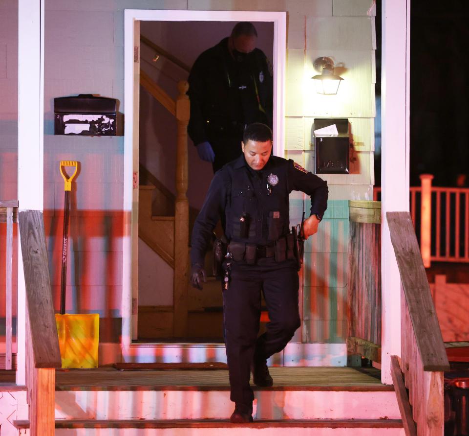 A male victim sustained a gunshot wound at 15 Blaine St. in Brockton on Friday, Jan. 14, 2022.