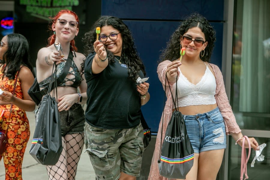 Grand Rapids Pride Festival on Saturday, June 22, 2024. (Michael Buck/WOOD TV8)