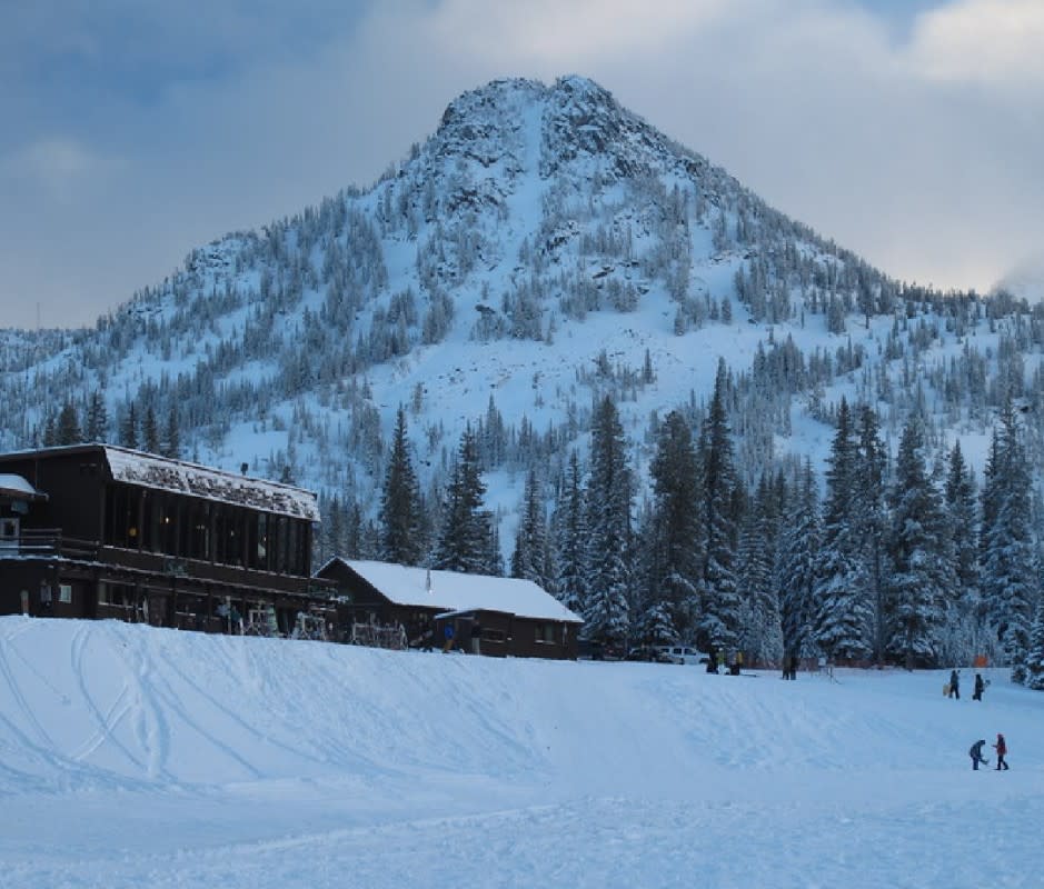 Anthony Lakes Mountain Resort. Powder ski the single chair and T-bar, or rent a snowcat for the day. <p>Justin Beach</p>