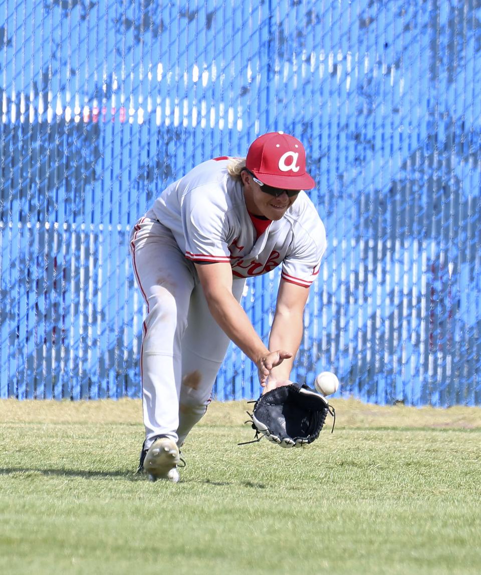 Westlake High School and American Fork High School compete in a baseball game at Westlake High in Saratoga Springs on Thursday, April 27, 2023. | Laura Seitz, Deseret News