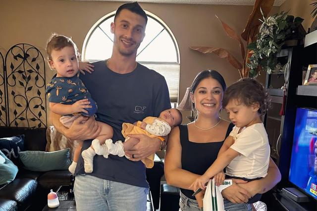 See the Moment 90 Day Fiancé 's Loren and Alexei Brovarnik Introduce Their  Sons to Their Baby Sister